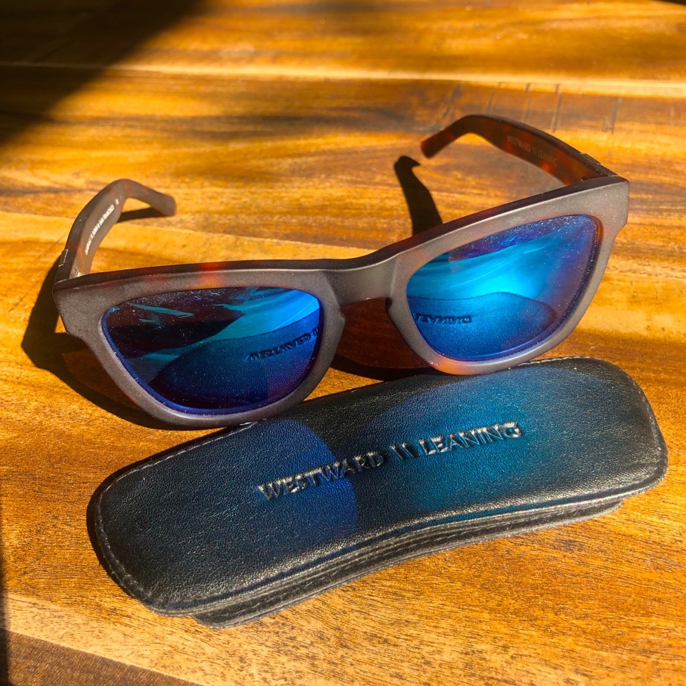 Westward Leaning Matte Tortoise Sunglasses